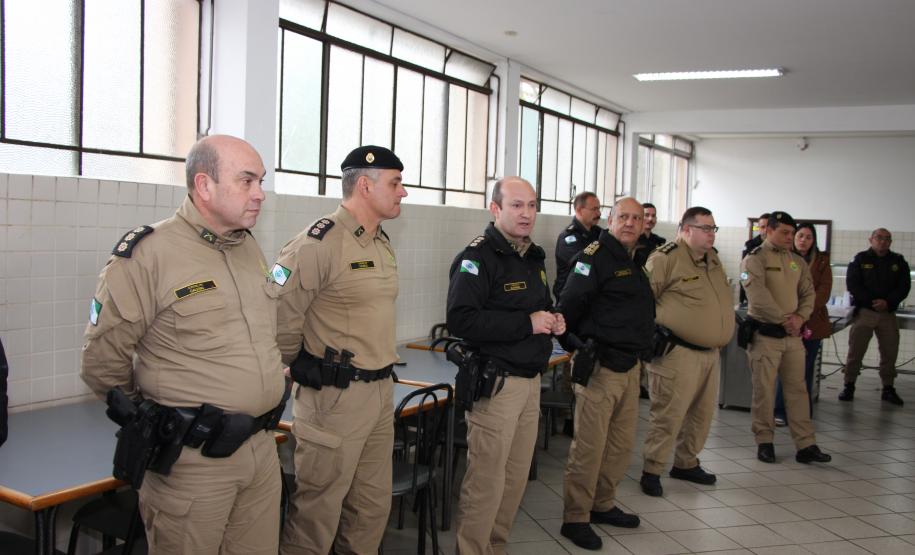 Diretoria de Gestão de Pessoas da PMPR apresenta novo brasão em solenidade no Quartel do Comando-Geral
