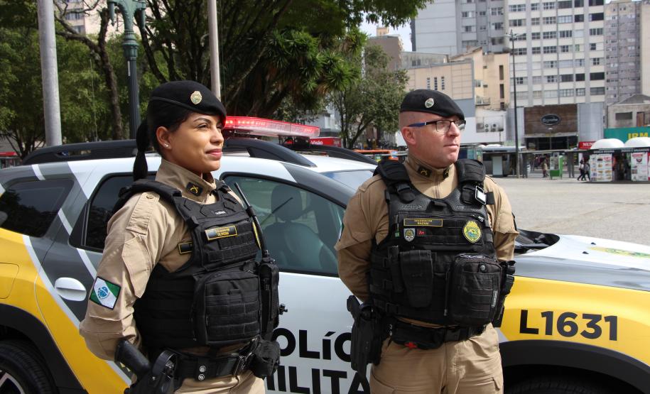 PMPR realiza o lançamento de mais uma edição da Operação Centro Seguro em Curitiba