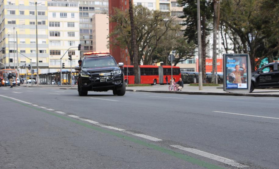 PMPR realiza o lançamento de mais uma edição da Operação Centro Seguro em Curitiba