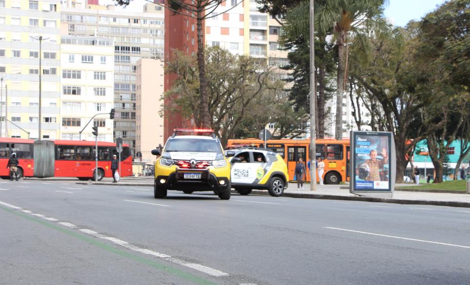 PMPR realiza o lançamento de mais uma edição da Operação Centro Seguro em Curitiba