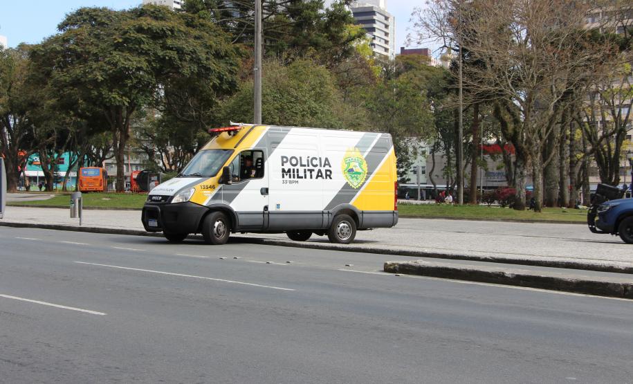 PMPR realiza o lançamento de mais uma edição da Operação Centro Seguro em Curitiba