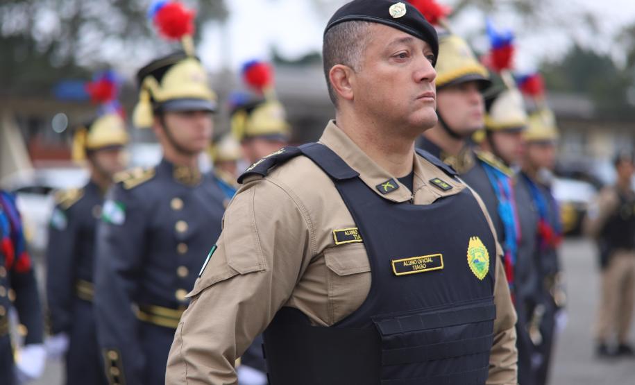 A cerimônia foi marcada por atos simbólicos de homenagem à história e à missão da corporação