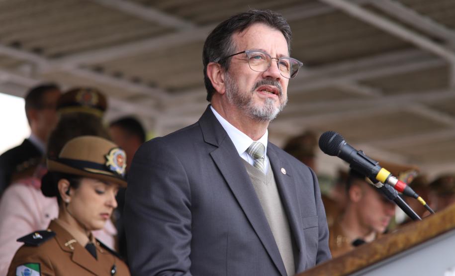 A cerimônia foi marcada por atos simbólicos de homenagem à história e à missão da corporação