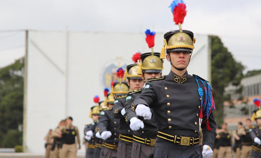 A cerimônia foi marcada por atos simbólicos de homenagem à história e à missão da corporação