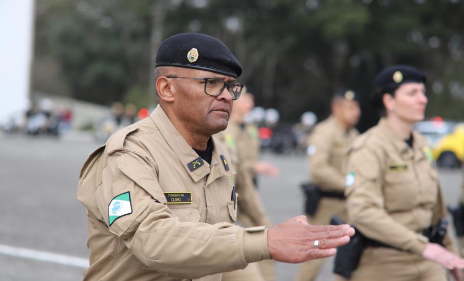 A cerimônia foi marcada por atos simbólicos de homenagem à história e à missão da corporação