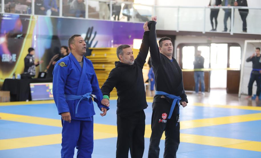 A primeira edição da Copa de Jiu-Jitsu para forças de segurança do estado, reunindo mais de 150 competidores de diferentes corporações