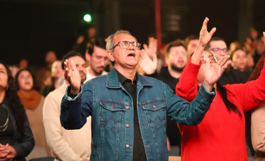 O evento ecumênico ocorreu na comunidade Vida Plena, em São José dos Pinhais
