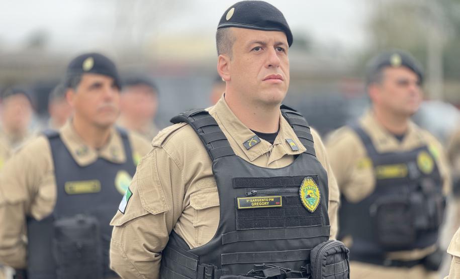 A cerimônia foi marcada por atos simbólicos de homenagem à história e à missão da corporação