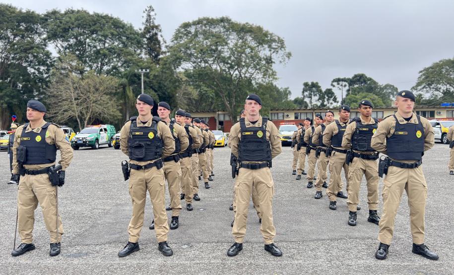 A cerimônia foi marcada por atos simbólicos de homenagem à história e à missão da corporação