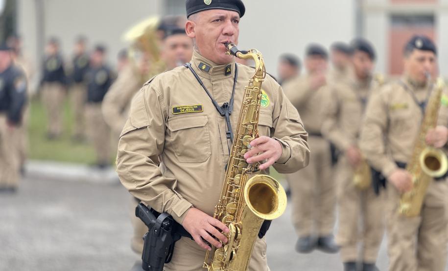 A cerimônia foi marcada por atos simbólicos de homenagem à história e à missão da corporação