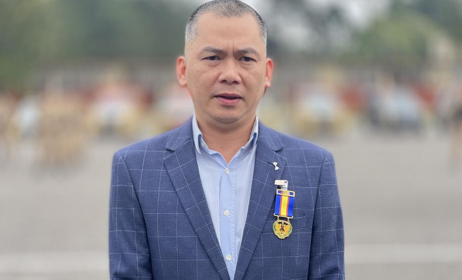 A cerimônia foi marcada por atos simbólicos de homenagem à história e à missão da corporação