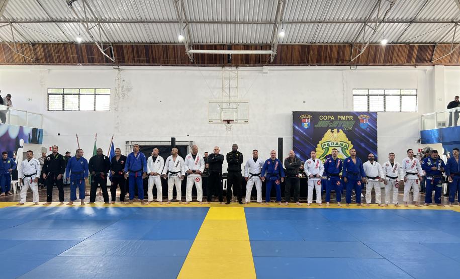 A primeira edição da Copa de Jiu-Jitsu para forças de segurança do estado, reunindo mais de 150 competidores de diferentes corporações