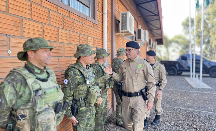 O BPFRON é reconhecido nacionalmente como a primeira unidade de policiamento de fronteira do Brasil
