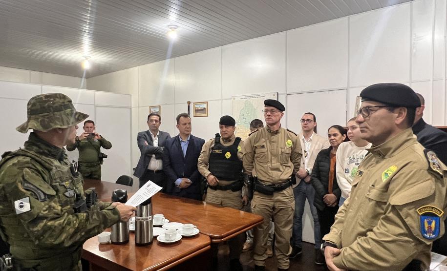 O BPFRON é reconhecido nacionalmente como a primeira unidade de policiamento de fronteira do Brasil