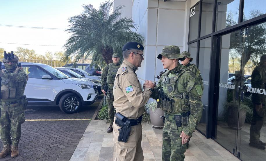 O BPFRON é reconhecido nacionalmente como a primeira unidade de policiamento de fronteira do Brasil