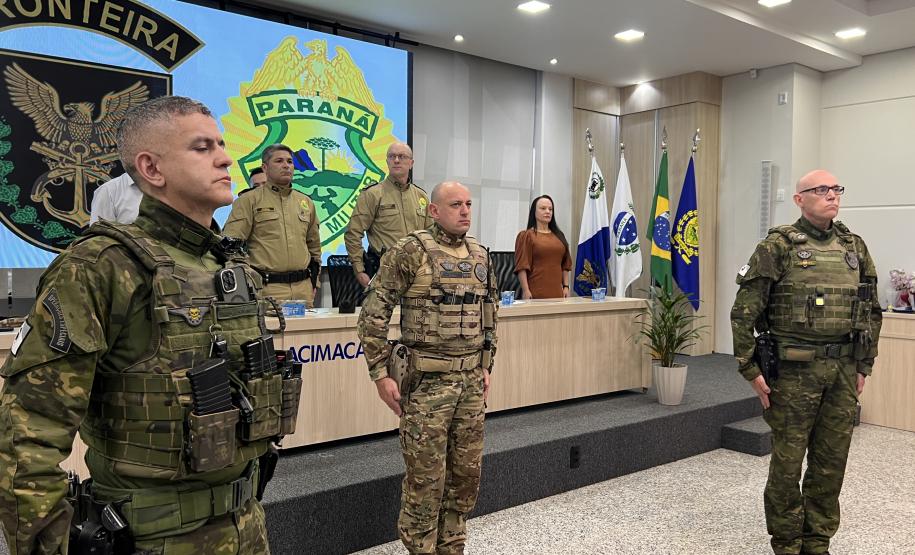 O BPFRON é reconhecido nacionalmente como a primeira unidade de policiamento de fronteira do Brasil