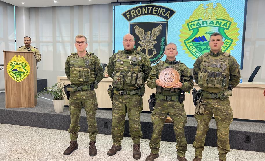 O BPFRON é reconhecido nacionalmente como a primeira unidade de policiamento de fronteira do Brasil