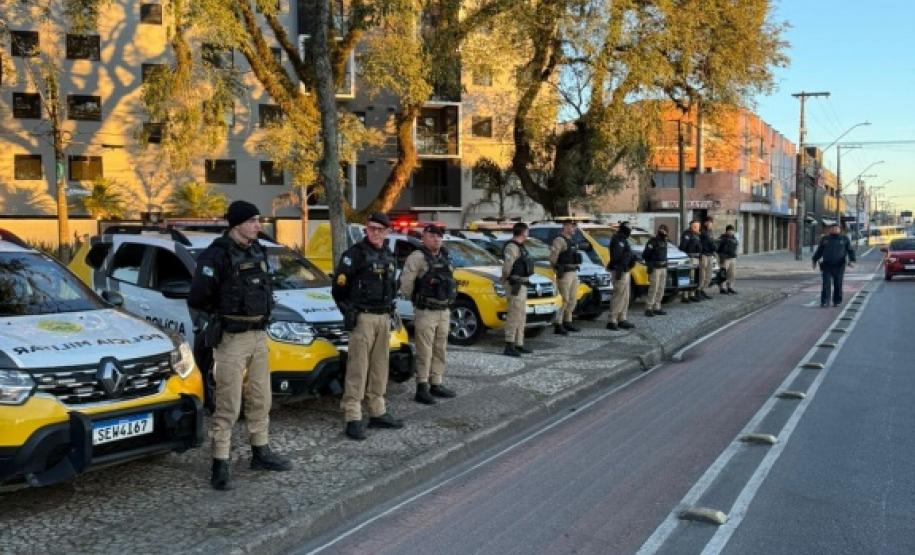 PMPR cumpre mais de 20 mandados de prisão durante megaoperação em Curitiba