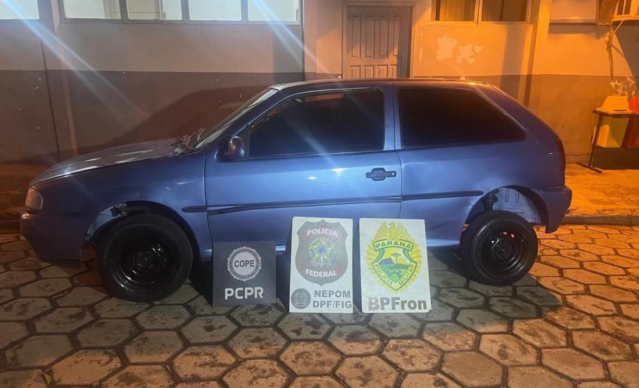 Em ação conjunta, PMPR apreende mais de 400kg de maconha em Foz do Iguaçu