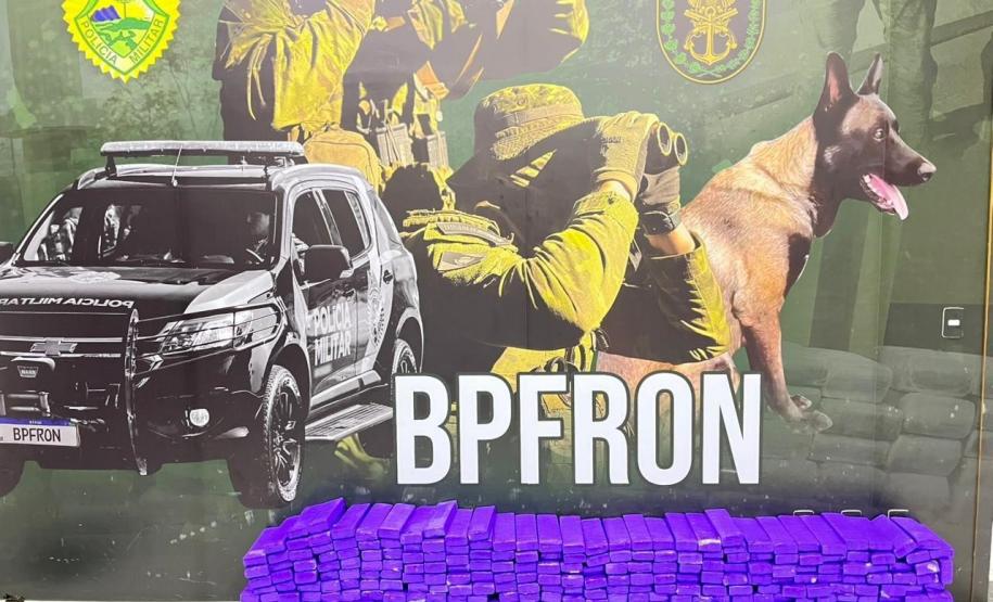 Em ação conjunta, PMPR apreende três veículos carregados de cigarros em Santa Helena