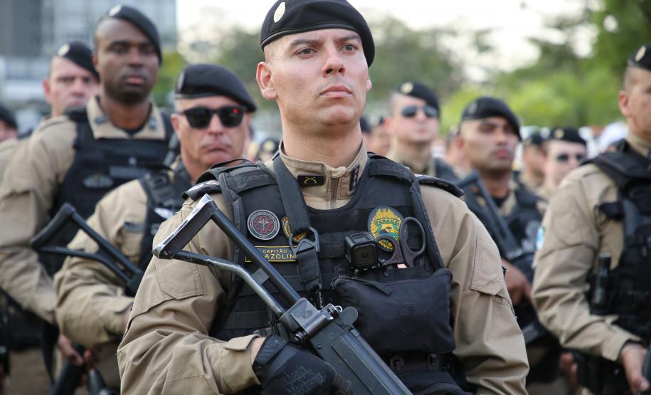 A Operação reúne todos os agentes estaduais e municipais de segurança do Paraná