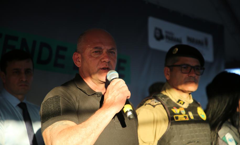 A Polícia Militar participa de maneira estratégica, empregando seu efetivo e unidades especializadas