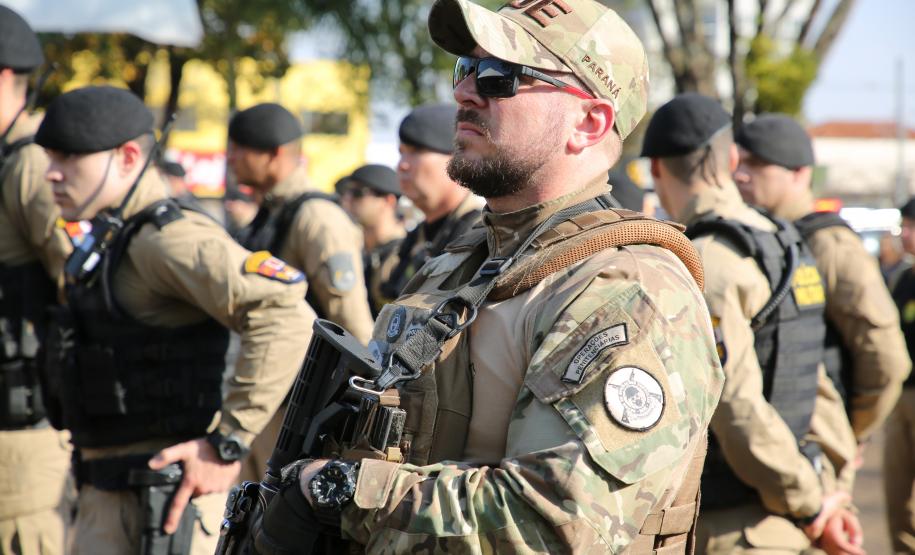 A iniciativa tem como foco o combate à criminalidade, a intensificação do policiamento ostensivo