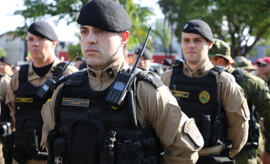 A iniciativa tem como foco o combate à criminalidade, a intensificação do policiamento ostensivo