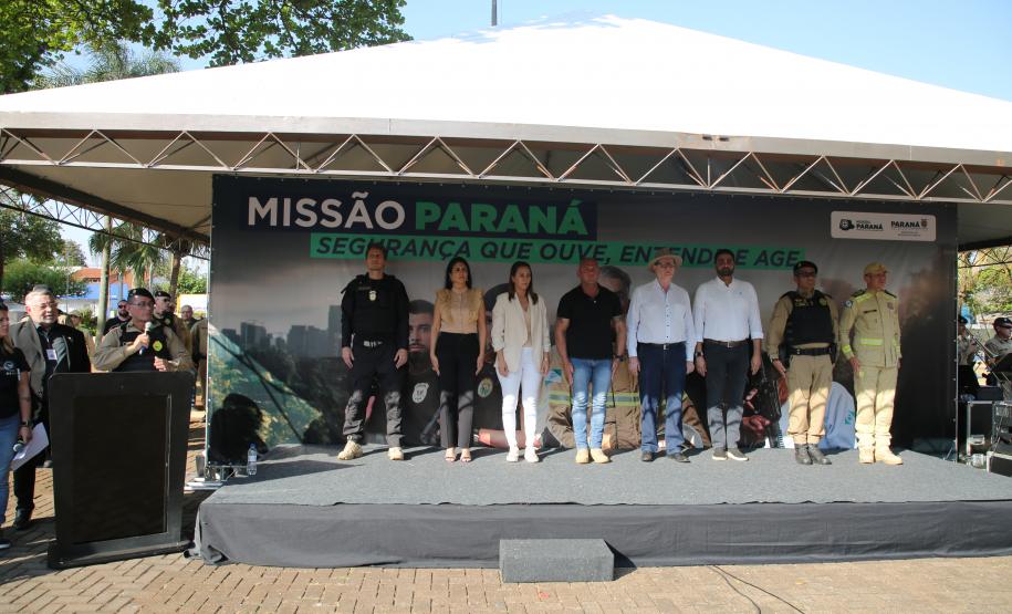 A iniciativa tem como foco o combate à criminalidade, a intensificação do policiamento ostensivo