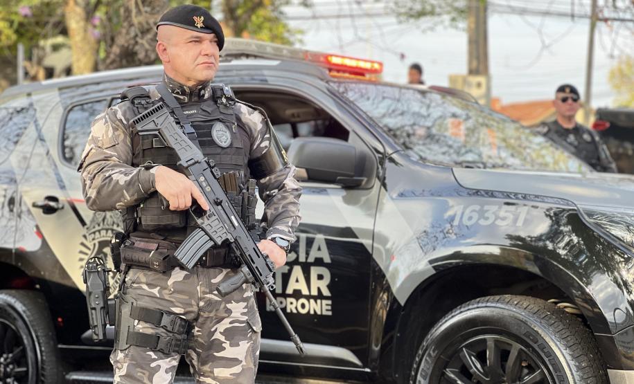 A Operação reúne todos os agentes estaduais e municipais de segurança do Paraná