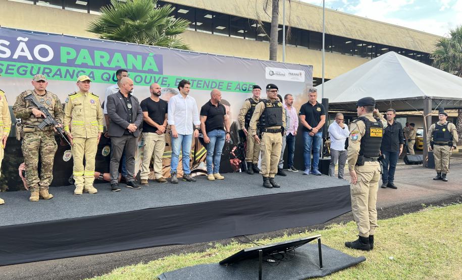 A Operação reúne todos os agentes estaduais e municipais de segurança do Paraná