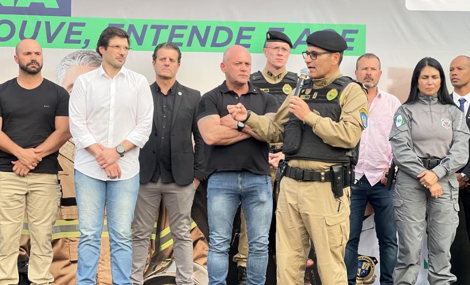 A Operação reúne todos os agentes estaduais e municipais de segurança do Paraná
