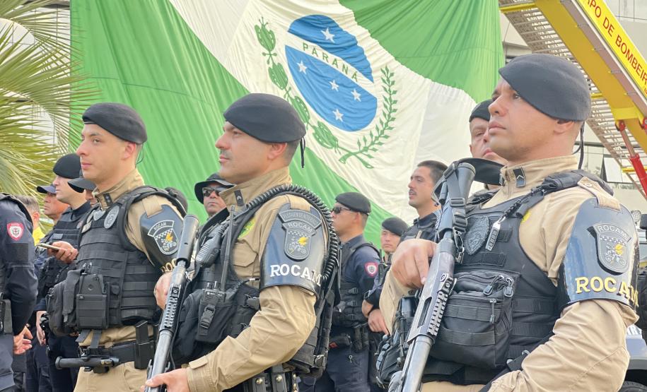 A Operação reúne todos os agentes estaduais e municipais de segurança do Paraná