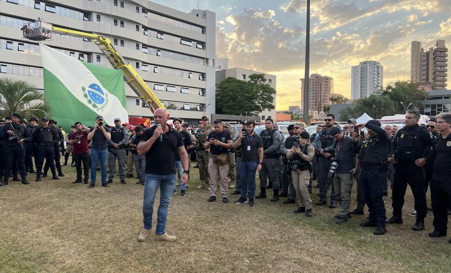 A Operação reúne todos os agentes estaduais e municipais de segurança do Paraná