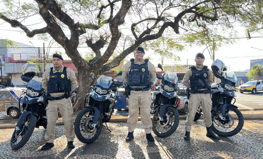 A Polícia Militar participa de maneira estratégica, empregando seu efetivo e unidades especializadas