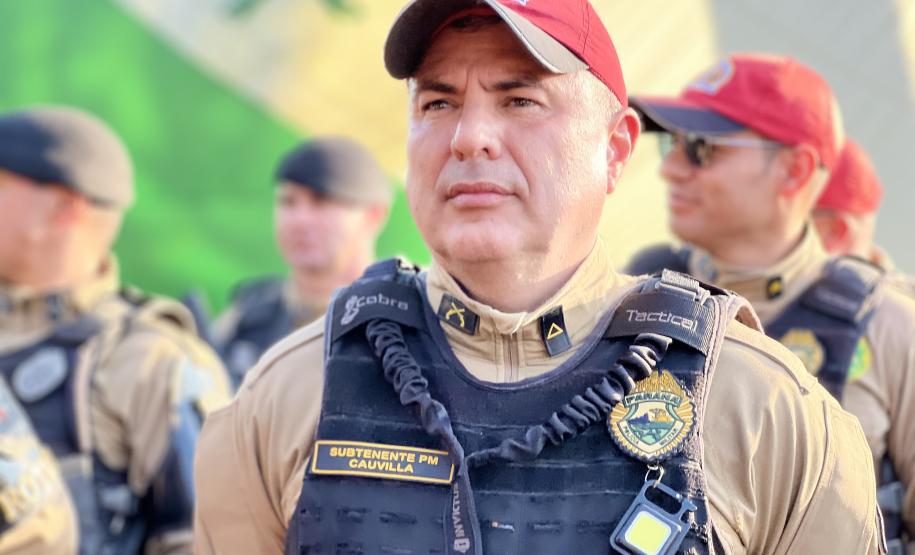 A Polícia Militar participa de maneira estratégica, empregando seu efetivo e unidades especializadas