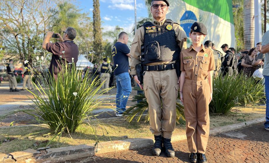 A Polícia Militar participa de maneira estratégica, empregando seu efetivo e unidades especializadas