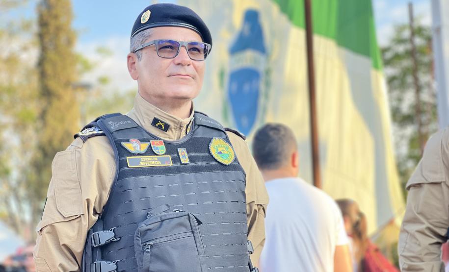 A Polícia Militar participa de maneira estratégica, empregando seu efetivo e unidades especializadas