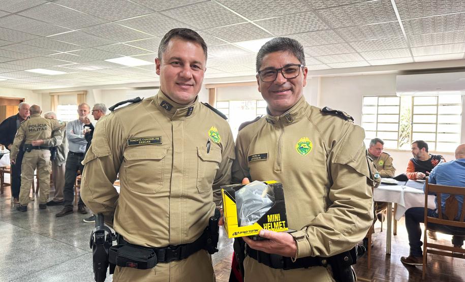 Reunião do BPRv nomeia novos comandantes da unidade