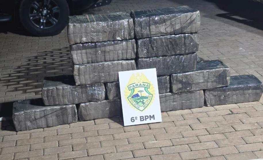 PMPR apreende mais de 200 quilos de maconha e recupera veículo em Cascavel