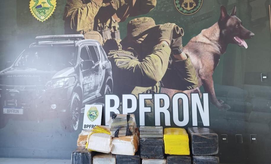 PMPR apreende quase 300 quilos de maconha em Umuarama