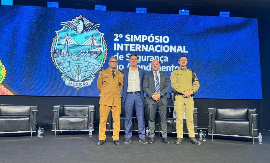 Governador prestigia simpósio internacional da PMPR sobre segurança no turismo