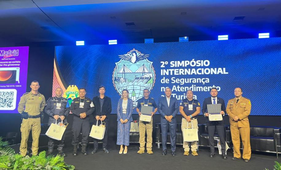 Governador prestigia simpósio internacional da PMPR sobre segurança no turismo