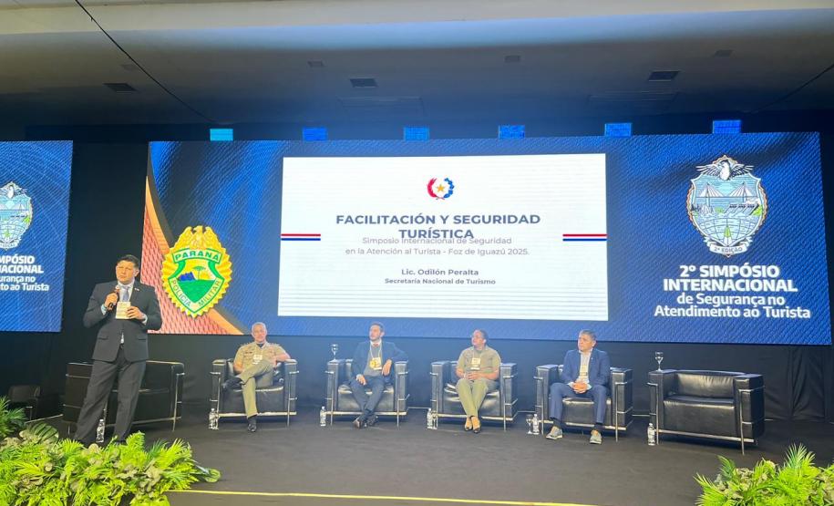 Governador prestigia simpósio internacional da PMPR sobre segurança no turismo