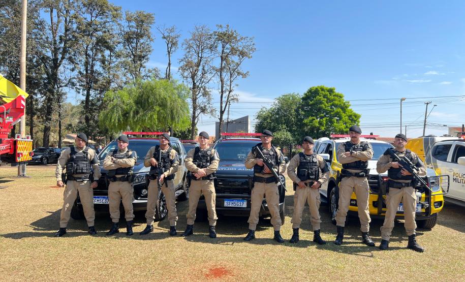 PMPR reforça compromisso com a segurança no lançamento da Operação Sinergia III em Cambé