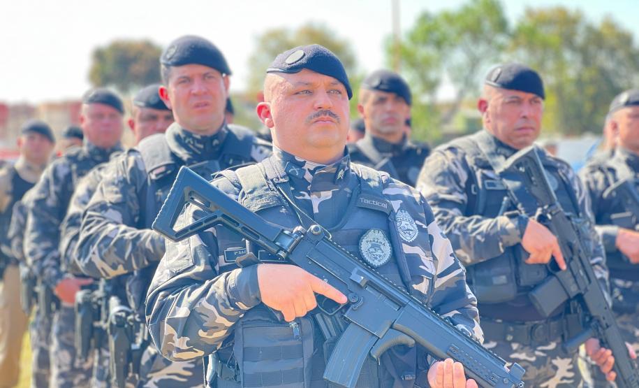 PMPR reforça compromisso com a segurança no lançamento da Operação Sinergia III em Cambé