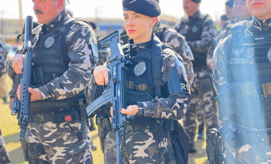 PMPR reforça compromisso com a segurança no lançamento da Operação Sinergia III em Cambé