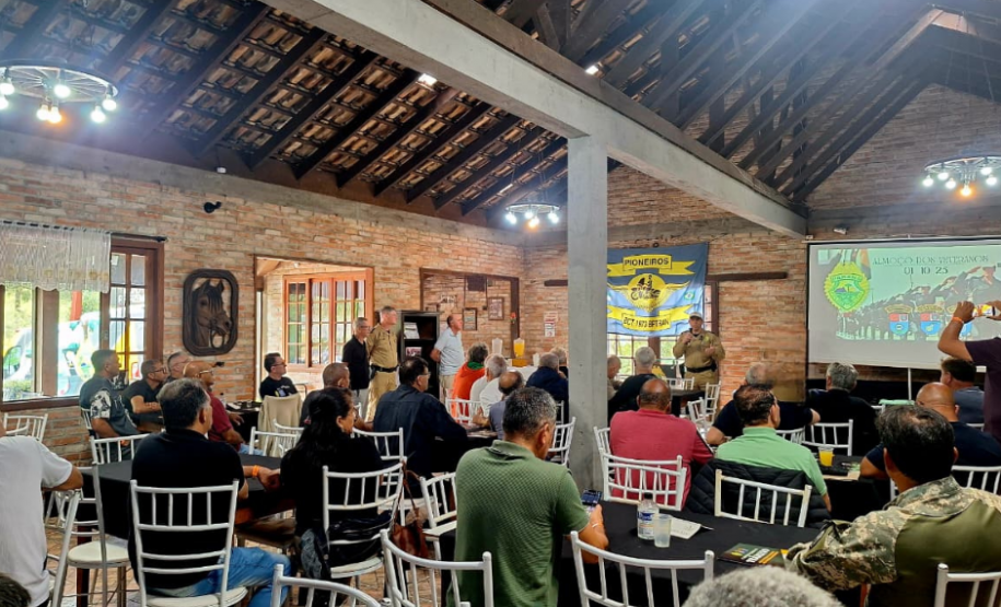 BPTran celebra o Dia do Militar Estadual Veterano com almoço especial