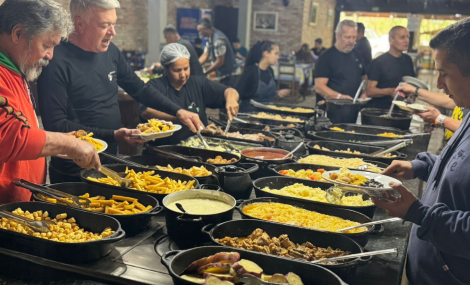 BPTran celebra o Dia do Militar Estadual Veterano com almoço especial