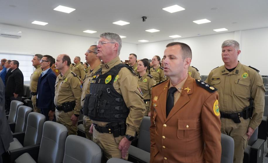 Polícia Militar do Paraná realiza solenidade para comemorar 15° aniversário do Subcomando-Geral da corporação